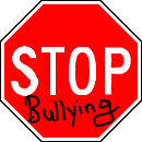 Stop sign stop bullying